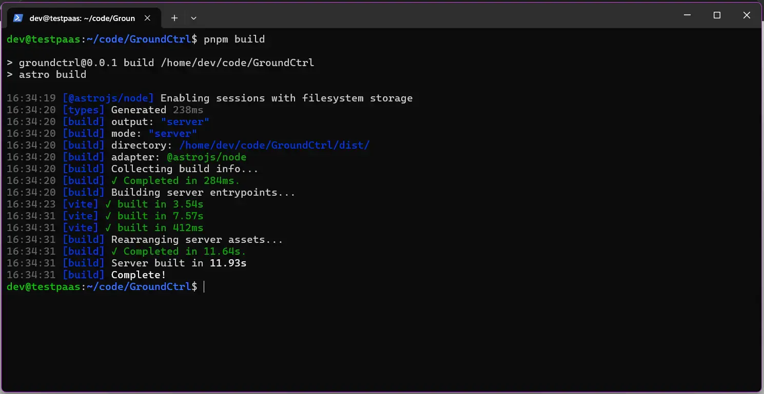 Orchestrator Logs Compiling Atomic Layers
