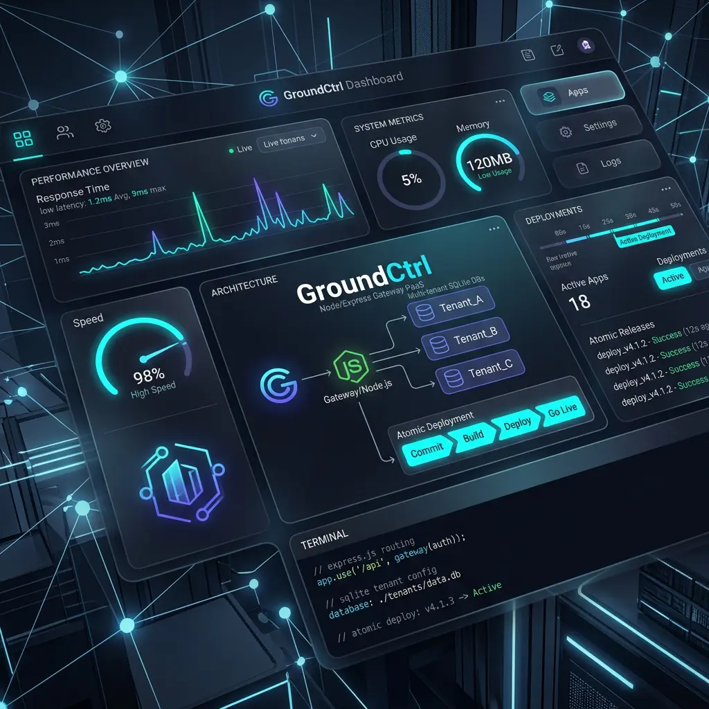 GroundCtrl: Deploying Your Own Self-Hosted PaaS in 5 Minutes